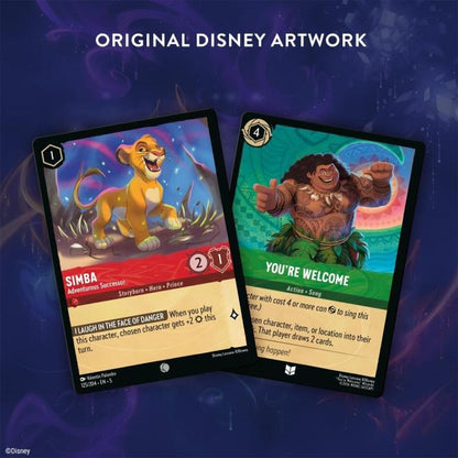 Disney Lorcana (Shimmering Skies) Booster Pack Display Da 24 Buste Card Game Eng