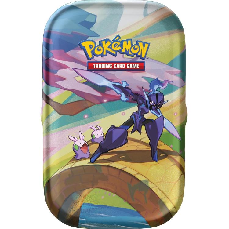 Pokemon Mini Tin: Paldea Sfavillante GCC TCG (Ceruledge & Goomy) Ita