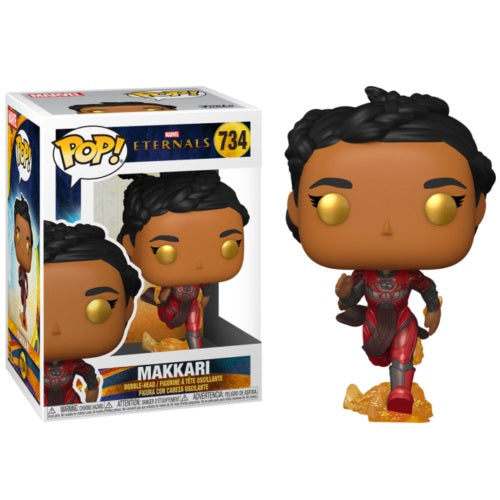 Funko Pop Marvel The Eternals 734 Makkari Marvel Statua Figure Disponibile Nuova