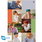 ABYSTYLE MAXI POSTER COLLAGE BTS : "CALIFORNIA" POP BAND (GB EYE) 91.5x61cm