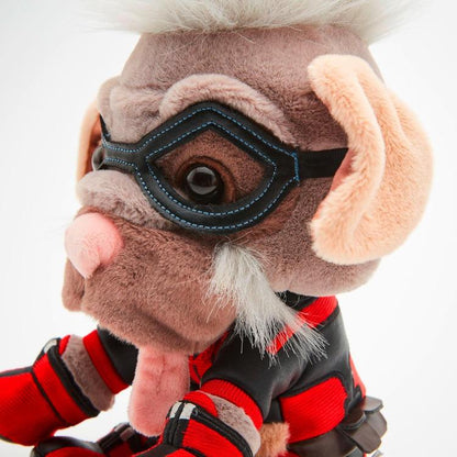 Marvel: Plüschtier Deadpool Wolverine (Dogpool) Plüsch Offizielles Disney Stofftier 25cm