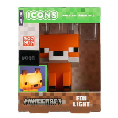 Paladone 3D LED Tischleuchte Minecraft 008 (Fox Light) Nachtlicht Gadget