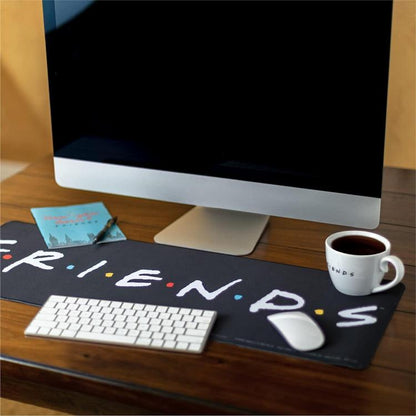 Paladone Schreibtischunterlage (Friends) Mauspad XXL Gaming PC TV Matte 30X80Cm