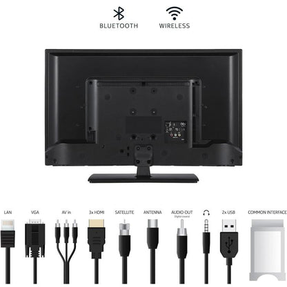 Nokia Smart TV LED 24" HD Ready HNE24GV210NC Fernseher WLAN DVB-C/S2/T2 Schwarz