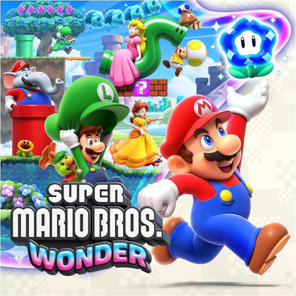 Nintendo Switch Oled White Konsole + Super Mario Wonder + 12 Monate Abo