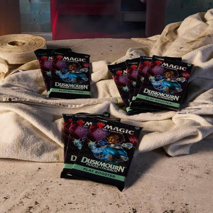 Magic: The Gathering Duskmourn House Of Horror Bundle Beyond Booster 9 Packs Eng