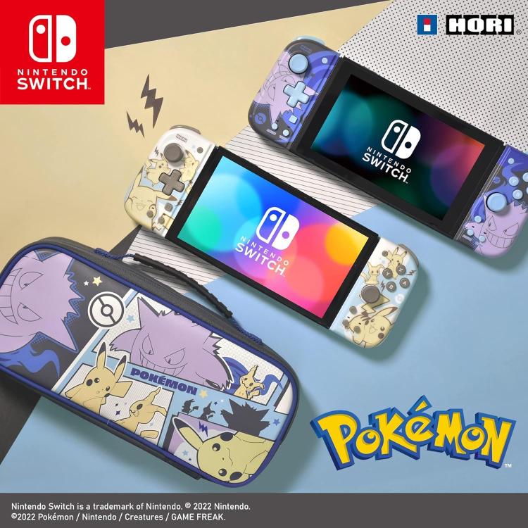 Hori Cargo Pouch Compact Custodia Borsa Da Trasporto Nintendo Switch/Oled (Evee)