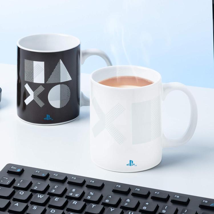 Paladone Wärmewechsel-Tasse Playstation "Heat Change Mug" Ps5 Farbwechsel