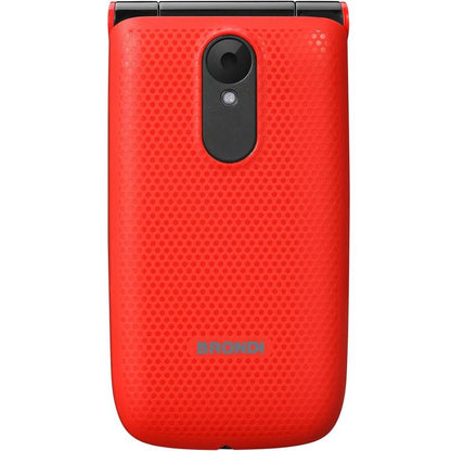 Brondi Magnum 4 Cellulare Gsm Flip Maxi Display Dual Sim Fotocamera 1.3mp Rosso
