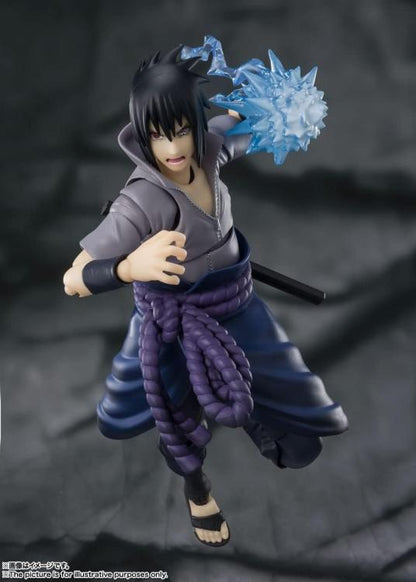 BANDAI SH FIGUARTS : NARUTO SHIPPUDEN (SASUKE UCHIHA) HATRED FIGUR ANIME 15CM