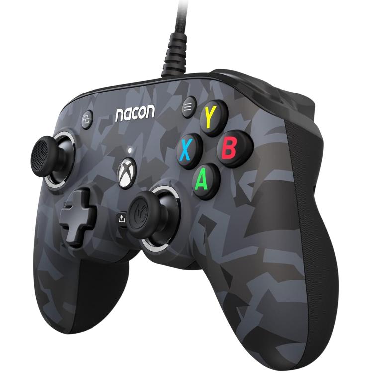 Nacon Pro Compact Controller Xbox Serie X|S One Pc Programmable Sound Camo Urban - Pad Licenza Ufficial XBOX