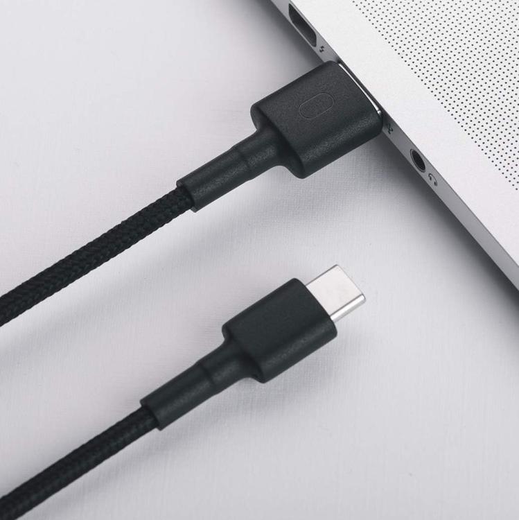 Xiaomi Ladekabel USB-A/USB-C Fast Charge 1M Schwarz Smartphone-Ladegerät