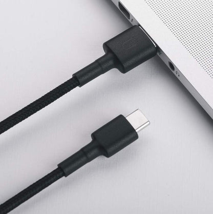 Xiaomi Ladekabel USB-A/USB-C Fast Charge 1M Schwarz Smartphone-Ladegerät
