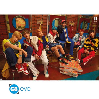 ABYSTYLE MAXI POSTER BTS: "CREW" POP BAND FAN FANS ROCK MUSIK (GB EYE) 91,5x61cm