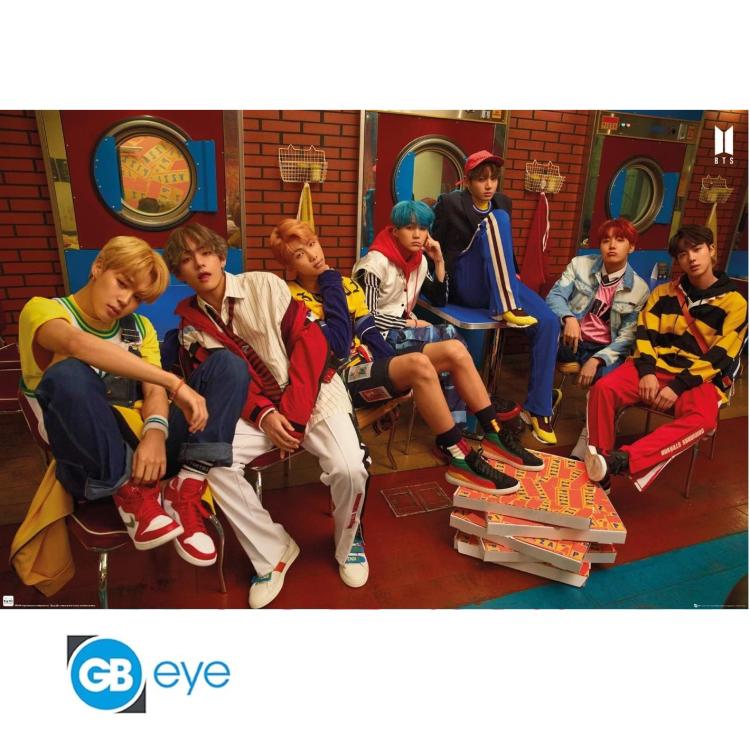 ABYSTYLE MAXI POSTER BTS: "CREW" POP BAND FAN FANS ROCK MUSIK (GB EYE) 91,5x61cm