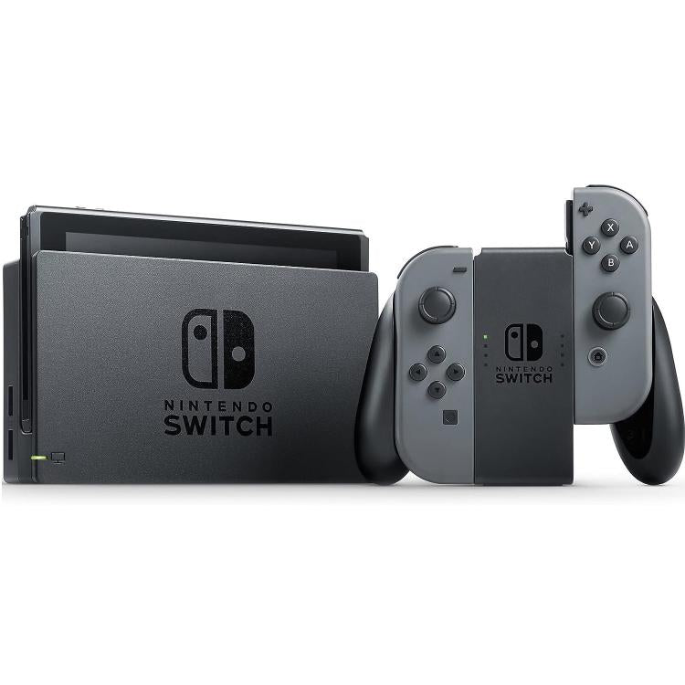 Nintendo Switch Handheld- und TV-Konsole 1.1 Total Schwarz Grau (Italienische Garantie)