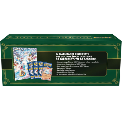 Pokémon „Feiertagskalender 2024“ Sammelkartenspiel TCG ITA