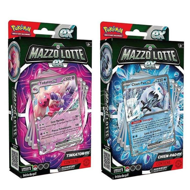 Pokémon - Kampfdeck Ex (Chien-Pao-Ex) GCC TCG 60 Karten Sammelkartenspiel Ita