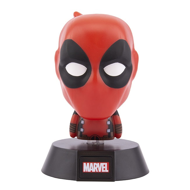 Paladone Icons 3D Tischlampe Marvel 007 Deadpool Light Nachtlicht 11cm
