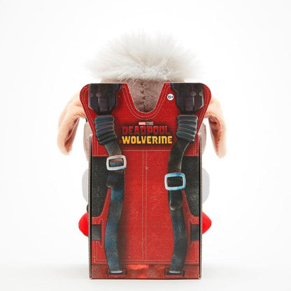 Marvel: Plüschtier Deadpool Wolverine (Dogpool) Plüsch Offizielles Disney Stofftier 25cm