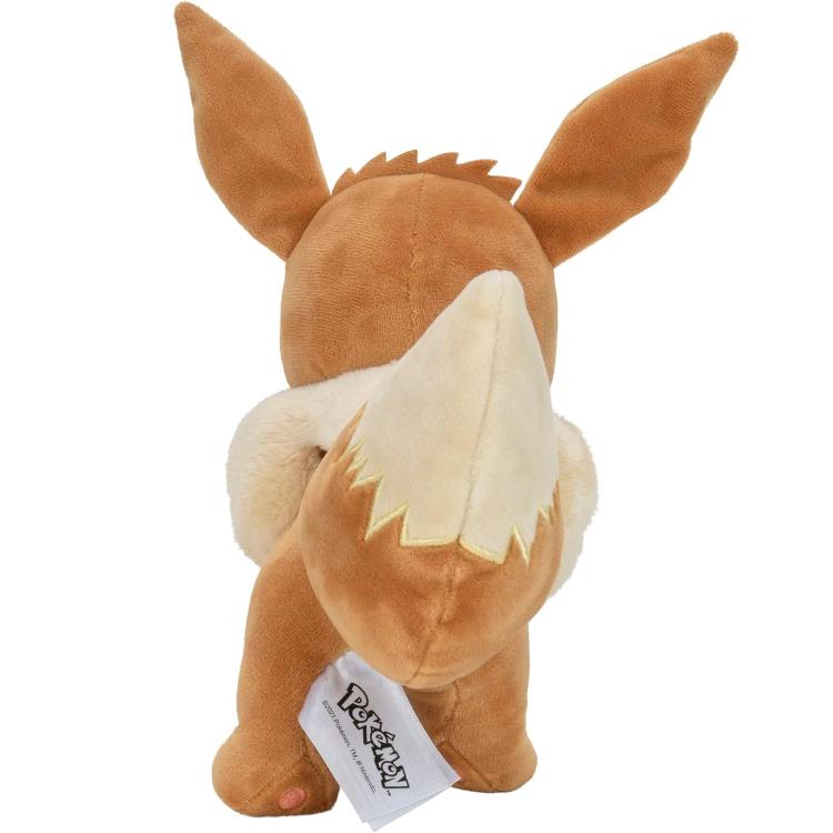 Pokémon - Plüschtier (Evoli) 20 cm Stofftier Plüsch mit Details Kinderspielzeug