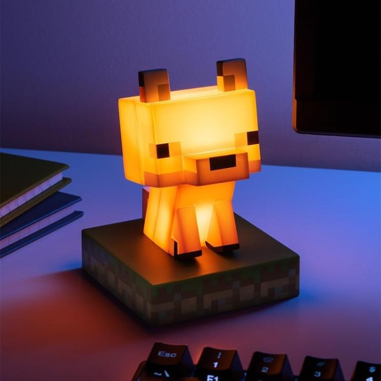 Paladone 3D LED Tischleuchte Minecraft 008 (Fox Light) Nachtlicht Gadget