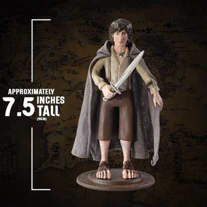 Bendyfigs - Lord Of The Ring (Frodo Baggins) Action Figure 18cm Signore Degli Anelli