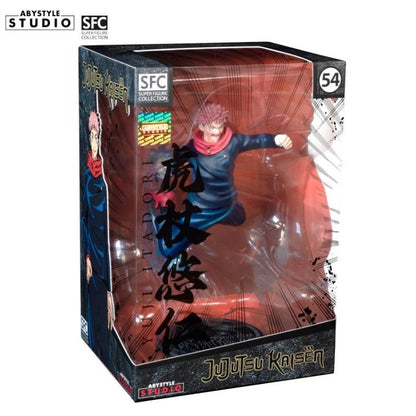 ABYSTYLE - SFC: JUJUTSU KAISEN 54 "YUJI ITADORI" SUPER FIGURE STATUE FIGUR 18CM
