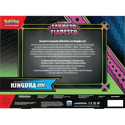 Pokemon Erweiterung Karmesin & Purpur GCC "Geheimnis der Fabelwesen" (Kingdra EX) ITA