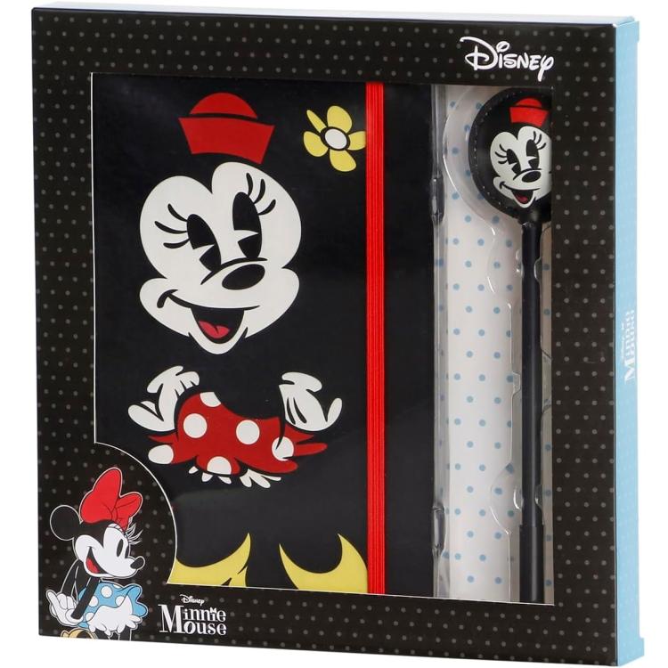 Disney: Diario E Penna A Sfera Topolina (Minnie Mouse) Confezione Regalo Scuola
