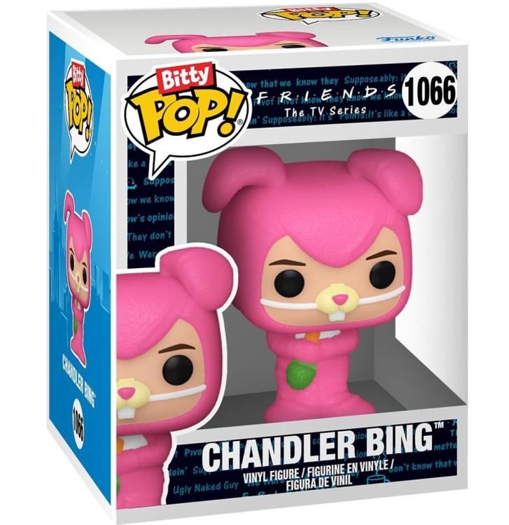 Funko Bitty Pop! Friends: 4er-Pack Monica Geller/Ross Geller/Chandler Bing + Überraschung