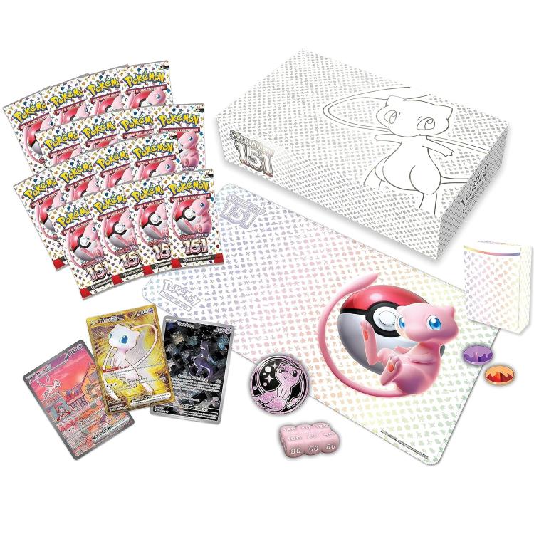 Pokemon - Collezione Ultra Premium "Scarlatto E Violetto 151" Mew  Gcc Carte