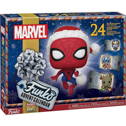 Funko - Calendario Dell'Avvento: Marvel Holiday Spider-Man 24Pz Figure Calendar