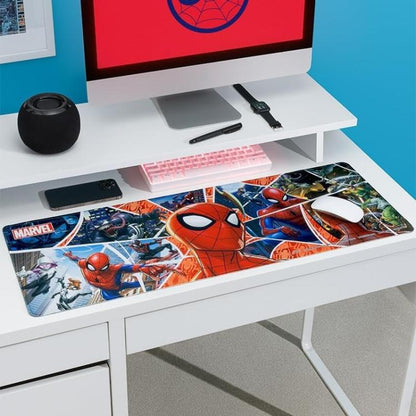 Paladone Schreibtischunterlage (Spider-Man) Marvel Mauspad XXL Gaming PC 30X80Cm