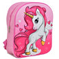 Rainbow Unicorn Backpack - 3D Unicorn Rucksack Satchel Kindergarten School Girl Toddler