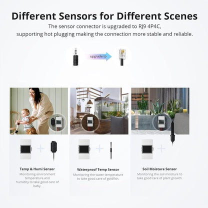 Sonoff Thr316 Th Origin Smart WLAN Temperatur-Feuchtigkeits-Schalter Alexa Google
