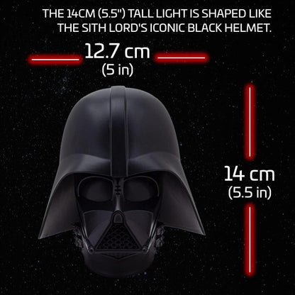 Paladone 3D Tischlampe mit Sound Star Wars Darth Vader Lampe mit Sound