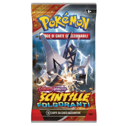 Pokémon Scintille Folgoranti (1 Busta Paper Sleeve) Espansione Gcc Carte Card It