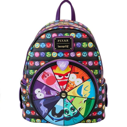Funko Loungefly Zaino Pixar Inside Out 2 Core Memories Spinning Wheel Minibackpack