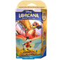Disney Lorcana Into the Inklands Starter Deck Ruby/Sapphire Card TCG Ita