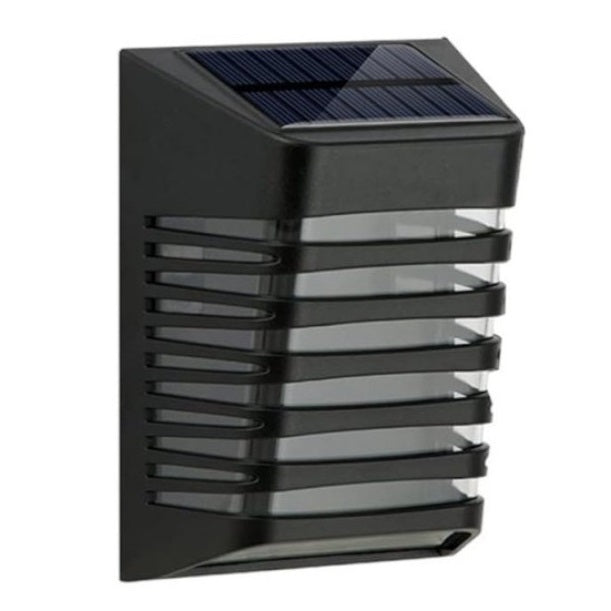 Solar LED-Strahler Wandleuchte Wiederaufladbar 3W Außenbereich IP65 Warmweiß 3000K