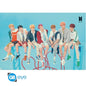ABYSTYLE MAXI POSTER BTS: "GROUP BLUE" POP BAND FAN MUSIC (GB EYE) 91.5x61cm