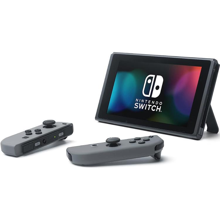 Nintendo Switch Handheld- und TV-Konsole 1.1 Total Schwarz Grau (Italienische Garantie)