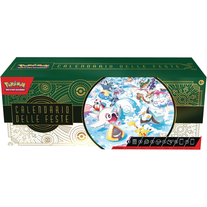 Pokémon „Feiertagskalender 2024“ Sammelkartenspiel TCG ITA