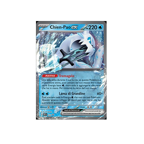Pokémon - Kampfdeck Ex (Chien-Pao-Ex) GCC TCG 60 Karten Sammelkartenspiel Ita