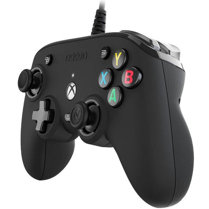 Nacon Pro Compact Controller Xbox Serie X|S One PC Programmierbar Sound Schwarz Blk