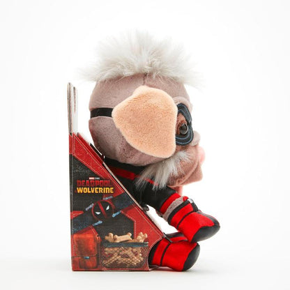 Marvel: Plüschtier Deadpool Wolverine (Dogpool) Plüsch Offizielles Disney Stofftier 25cm