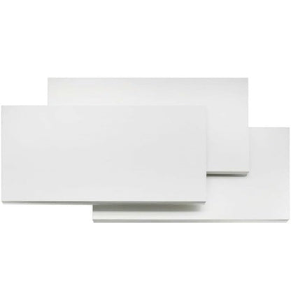 Applique Led Luce Bianca Vetro Da Parete 12w Lampada Moderno Luce 3 colori CCT (Bianco Freddo, Naturale e Caldo)