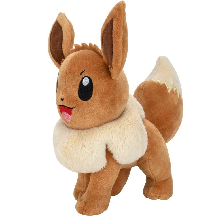 Pokémon - Plüschtier (Evoli) 20 cm Stofftier Plüsch mit Details Kinderspielzeug