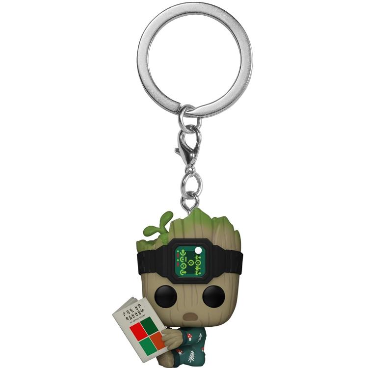 Funko Pop Pocket Keychain - Marvel: I Am Groot (Groot Im Strampler) Schlüsselanhänger 4cm